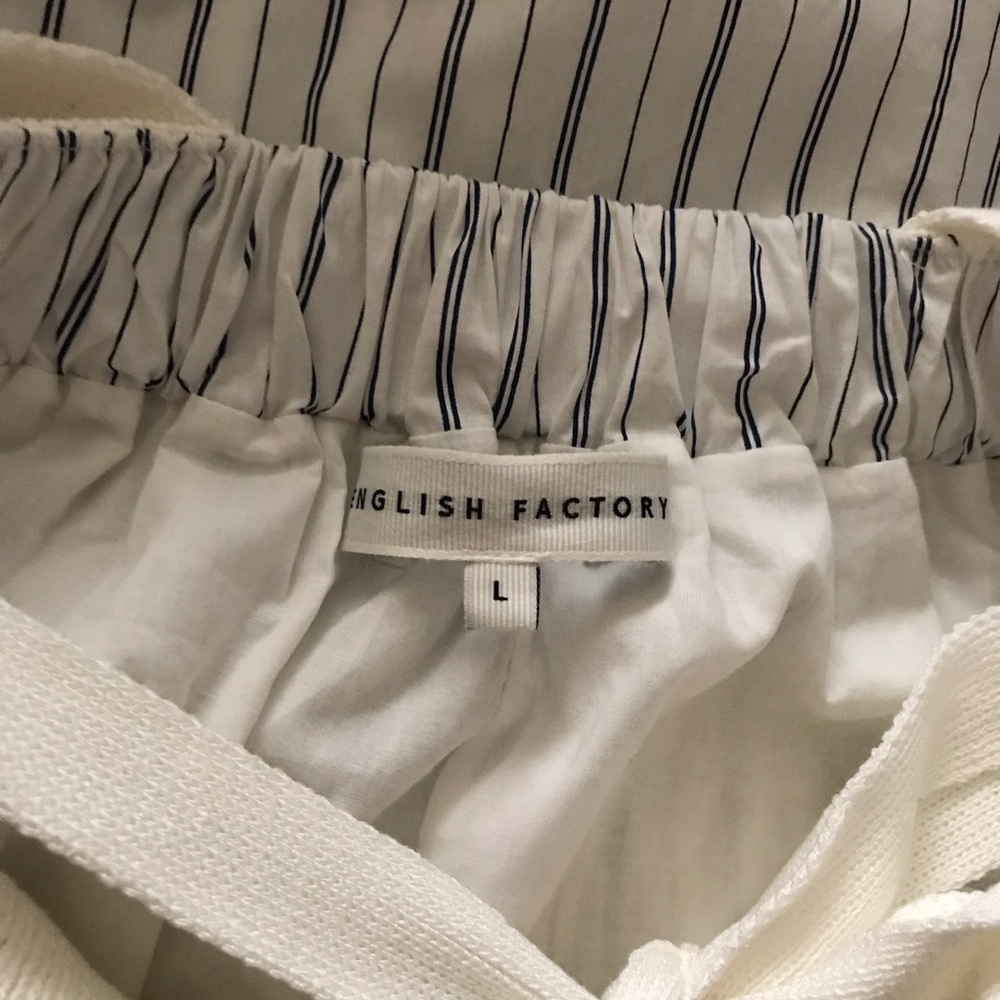 Chic White and Blue Striped Maxi Dress NWOT - Picture 11 of 11
